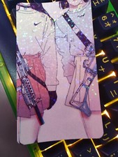 Two Gun Girls Iced Nike Nostalgia Sticker Holographic Water Proof picture