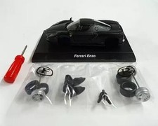 1/64 scale Ferrari Enzo minicar (matt black/seat black) 
