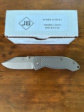Jim Burke Production Rockstar Pocket Bowie Knife in Titanium and CPM 154 - Rare picture