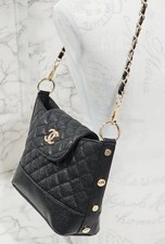 Brand New Chanel Makeup Black Quilted Shoulder Strap Bag Crossbody - VIP Gift picture