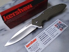 Kershaw OSO Sweet Assisted Open Pocket Knife OD Green Folder 1830OL 8Cr13MoV New picture
