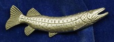 Empire Pewter Muskie Fish Pin picture