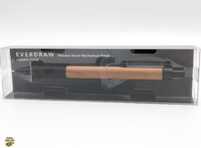 Luddite EverDraw Wood 0.5mm Mechanical Pencil Cherry Wood LDWB-MP4CW-05 japan picture
