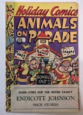 Holiday Comics Animals on Parade #4 FN- LB Cole Cover 1951 Golden Age, Mid Grade picture