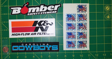 LOT OF 4 MISC LOT Sticker Decal Original old stock SKU#3103K picture