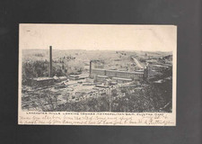 Postcard Lancaster Mills looking toward Metropolitan Dam Clinton Ma. 1906 Posted picture