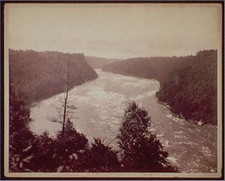 Photo:The Rapids of Niagara, Lewiston Branch, N.Y. Central Ry. picture