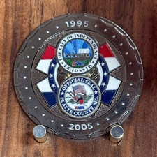 AMR Independence Platte County 1995-2005 EMS Challenge Coin  W#24 picture
