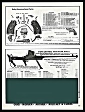 1995 BOYS BOYES Anti Tank Rifle Parts List with Baby Hammerless Revolver picture