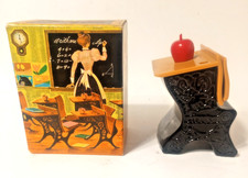 Avon Remember When School Desk Decanter Somewhere Cologne NEW in Box FULL 1973 picture
