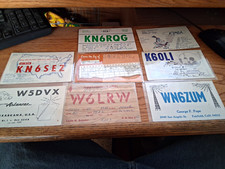Ham Radio Postcards Lot  Vtg Lot Of 8 picture