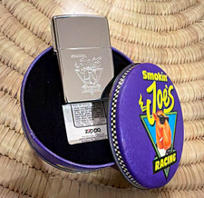 1994 Camel Smokin' Joe's Racing Chrome Zippo Lighter Unused Unfired Mint in Tin picture
