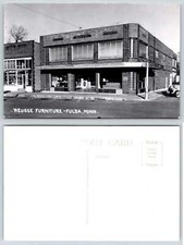 Fulda Minnesota REUSSE FUNITURE STORE RPPC Postcard 352 picture