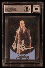 Orlando Bloom Signed 2006 Topps Lord of the Rings Evolution Stained Glass #S7 Le picture