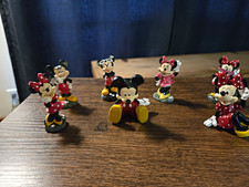 Disney Mickey Mouse & Minnie Mouse Mini Figurines Set 3