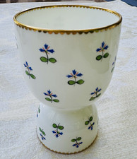Minton Fine Porcelain Hand-Painted Floral Egg Cup, Made in England, 1891 - 1912 picture