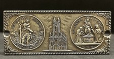 by Liras Spain 1940´ old car badge St Christopher & OL. of Pompeii 