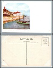 IRELAND Postcard - Queenstown, The Sea Wall From The Harbor FB picture