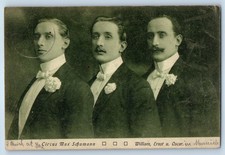 Munich Bavaria Germany Postcard Circus Max Schumann William Ernst u. Tick. 1909 picture