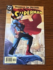 SUPERMAN 204 JIM LEE ICONIC COVER FIRST PRINT NM DC 2004 picture