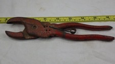 Antique Hog Ring Pliers Red Humane picture