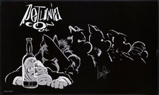 Cerebus, A very drunk Aardvark VERY RARE Petunia Con '84 Dave Sim signed print picture