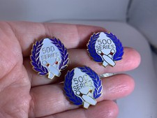 Bowling Award 500 Series Lot of 3 Vintage Tack Pin T-1171 picture