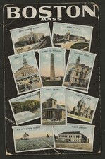 Boston, Mass. Post Card picture