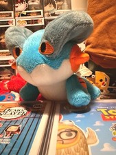 Rare Pokémon Center Mudkip Plush Stuffed Animal 2005 Blue White Orange Gray picture