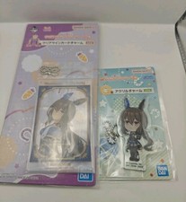 Uma Musume Pretty Derby Admire Vega Set Clear Card Charm + Acrylic Charm picture