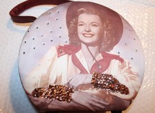 Collectable Vintage Dale Evans Makeup Case Roy Rogers Merchandising 7.75 x 3.25 picture