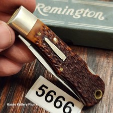 Remington UMC R1173 L Lockback Knife Made In USA 1984 3.63
