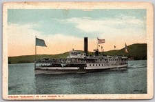 Steamer Sagamore Lake George NY Vintage Postcard J.S. Wooley Early 1900s picture