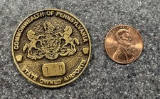 1997 Commonwealth Of Pennsylvania State -Owned Airports Commemorative Coin #140 picture