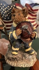 Boyds Bears & Friends Bearstone Bailey Yankee Doodle Patriotic Resin 5