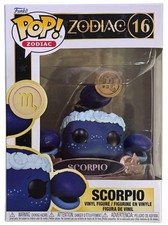 Funko Pop Zodiac Scorpio #16 Horoscope Astrology Water Sign Figure + Protector picture