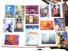 1992 GREG HILDEBRANDT FANTASY ART 90 BASE Card Set WONDERLAND PETER PAN WICKED picture