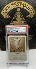 1899 Fireside Bible Game Ascension Jesus Christ New Testament Blue PSA 2 POP 1 picture
