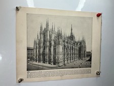 1894 Photogravure – Milan Cathedral Duomo di Milano – Gothic Architecture picture