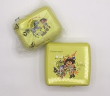 Tupperware Dora the Explorer Kid Lunch Set Green 2pc Lunch Snack Container New picture
