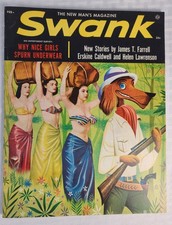 Swank Vol 3 #1 1955 Vintage Magazine Very Fine / NM picture