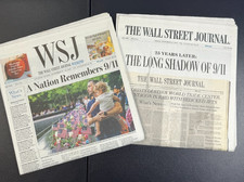 The Wall Street Journal Newspaper LOT/2 September 11 & 12-13 2026 25 Years 9/11 picture