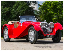 JAGUAR SS100 1936  8