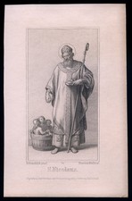 santino engraving 1800 S.NICOLA DI BARI picture