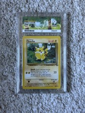 💫 ACE Graded 9 ⚡️Pikachu 1999⚡️Jungle 60/64 Vintage WOTC Pokémon TCG Card picture