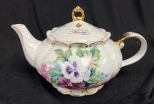 QUEEN MARY Fielder Keepsakes Fine Porcelain Teapot picture