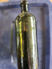 Antique Saxlehners Bitterquelle Hunyadi Janos Green Bottle (AS 4) picture