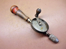 Vintage STANLEY Handyman Hy-Lo Drive H1220 Egg Beater Style Hand Drill w/2 Bits picture