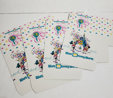 Disney World Gift Boxes Unused 20th Anniversary Square Four 6x6 inch Collectible picture