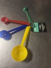 Vintage Hutzler Plastic Measuring Spoon Set New picture